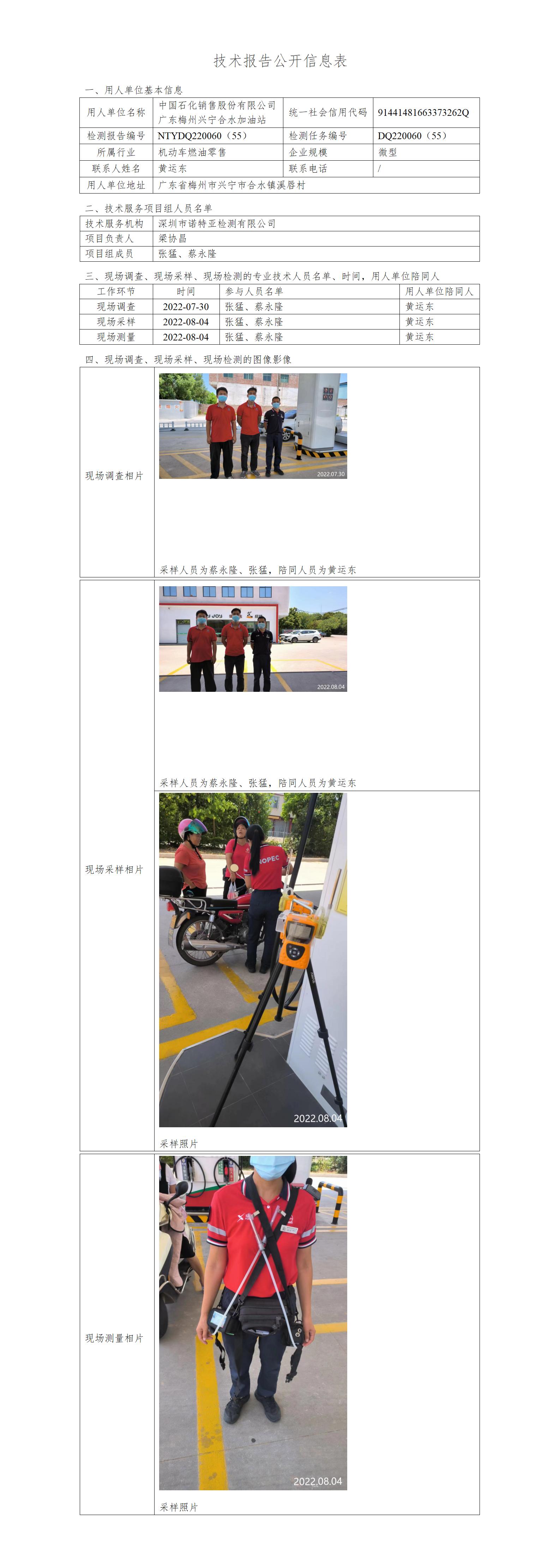 NTYDQ220060（55）-中國(guó)石化銷(xiāo)售股份有限公司廣東梅州興寧合水加油站